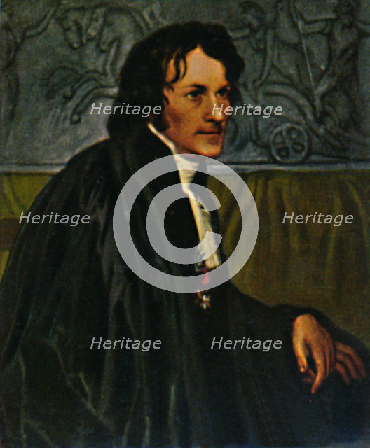 'Bertel Thorwaldsen 1768-1844. - Gemälde von Eckersberg', 1934. Creator: Unknown.