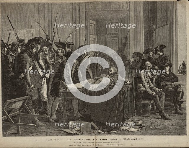 The morning of the 10th Thermidor, 1877.