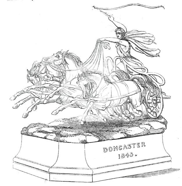 The Doncaster Cup, 1845. Creator: Unknown.
