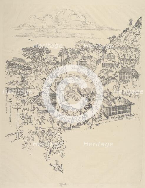 Offical Ancon, 1912. Creator: Joseph Pennell.