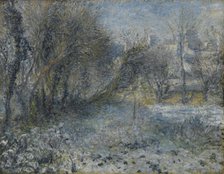 Snow-covered Landscape, 1870-1875. Artist: Renoir, Pierre Auguste (1841-1919)