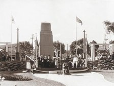 Opening ceremony, Garden of Remembrance, Mosman Park, 1952. Creator: Unknown.