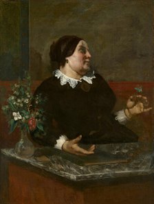 Mère Grégoire, 1855 and 1857/59. Creator: Gustave Courbet.