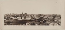 Panorama taken from Saint-Gervais church, 4th arrondissement, Paris, between 1862 and 1872. Creator: Unknown.