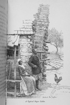A typical Negro cabin, 1897. Creators: Maude Cowles, Genevieve Cowles.