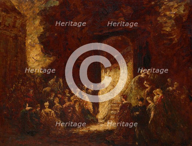 Fête d'Après-Midi, c. 1880. Creator: Adolphe Monticelli.