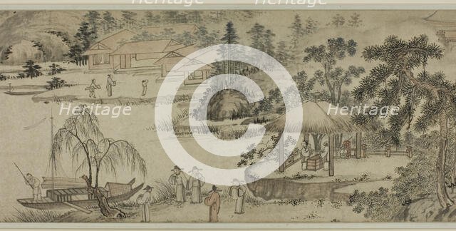 Parting at the Eastern Capital, Ming dynasty (1369-1644), 15th century. Creator: Yao Shou.