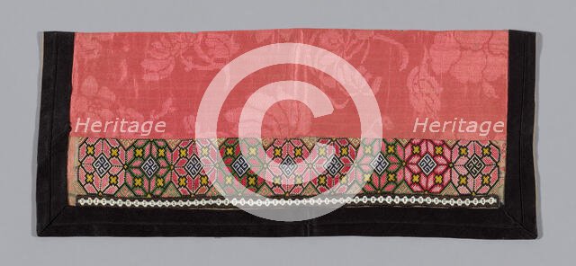 Band (for Woman's Trousers), China, 1875/1900. Creator: Unknown.