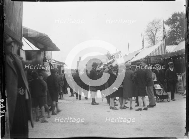 Market Square, Stow-on-the-Wold, Cotswold, Gloucestershire, 1928. Creator: Katherine Jean Macfee.