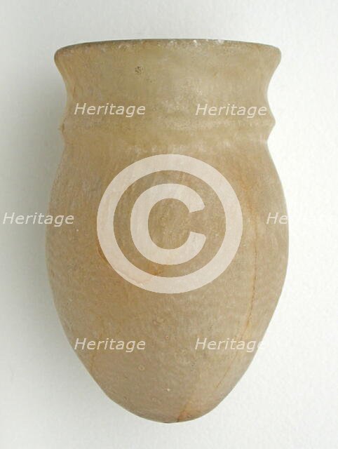 Vessel, Egypt, Old Kingdom, Dynasty 5-6 (about 2494-2181 BCE). Creator: Unknown.