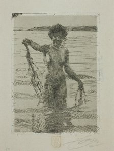 Seaweed, 1910. Creator: Anders Leonard Zorn.