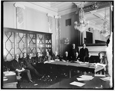 Senate Committee and Baker, between 1910 and 1920. Creator: Harris & Ewing.