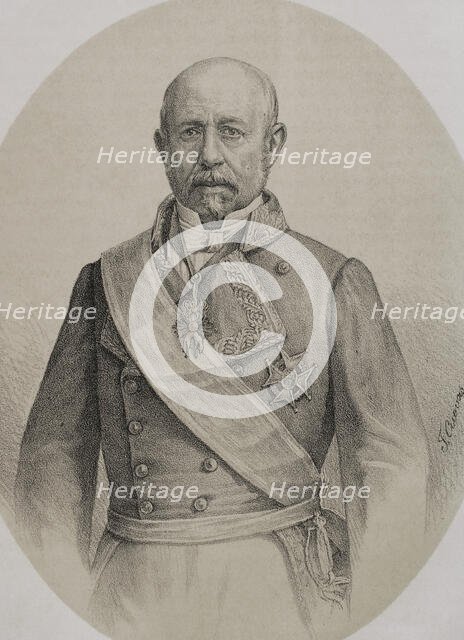 Ramón María Narváez (1799-1868), Spanish general and politician, 1869. Creator: Jose Cuevas.