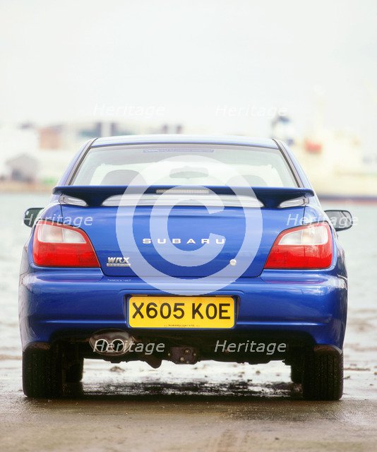 2001 Subaru Impreza WRX. Artist: Unknown.