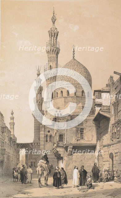 Mosquée, au Kaire, 1843. Creator: Joseph Philibert Girault De Prangey.