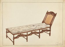 Day Bed, 1935/1942. Creator: Nicholas Gorid.