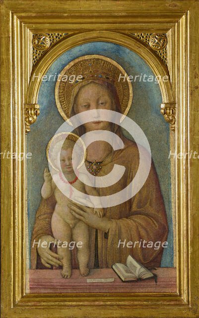 Tadini Madonna, c 1450. Creator: Bellini; Jacopo (c. 1400-c. 1470).