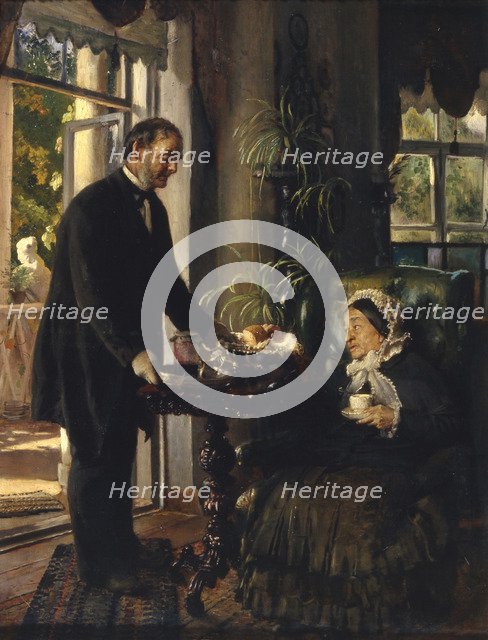 A Lady of the Manor, 1886. Artist: Makovsky, Konstantin Yegorovich (1839-1915)