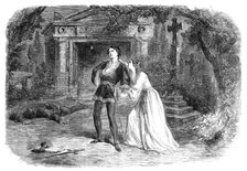 The Shakspeare Commemoration at Stratford-On-Avon: scene from "Romeo And Juliet"..., 1864.  Creator: Unknown.