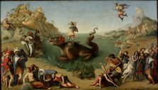 Andromeda freed by Perseus, 1510-1515. Artist: Piero di Cosimo (ca 1462-ca 1521)