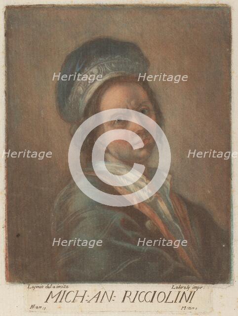 Michelangelo Ricciolini, 1789. Creator: Carlo Lasinio.