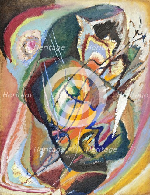 Untitled Improvisation III, 1914. Artist: Kandinsky, Wassily Vasilyevich (1866-1944)