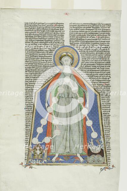 Table of Bigamy, from the Summa Super Titulis Decretalium Completa, 1275/99. Creator: Unknown.