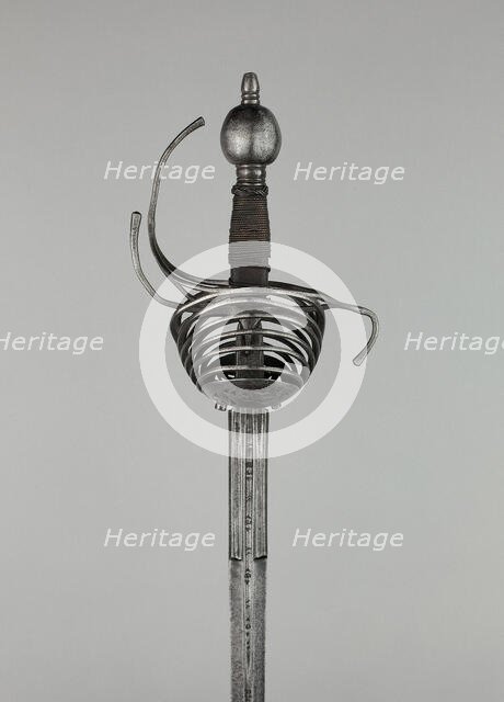 Rapier, Italy, c. 1630. Creator: Unknown.