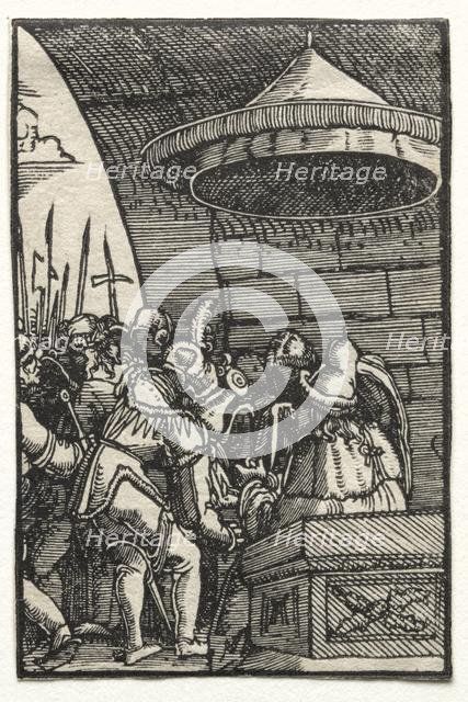 The Fall and Redemption of Man: Pilate Washing His Hands, c. 1515. Creator: Albrecht Altdorfer (German, c. 1480-1538).