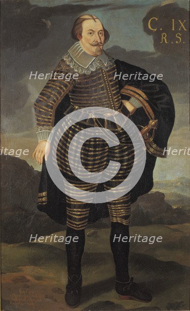 Portrait of King Charles IX of Sweden (1550-1611).