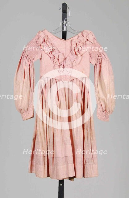 Dress, American, 1837-39. Creator: Unknown.