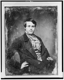 James Brown, half-length portrait, three-quarters to the right, eyes front..., between 1844 and 1855 Creator: Mathew Brady.