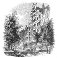 "The English House" in Dantzic, 1857.  Creator: Unknown.