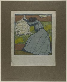 The Pillow, 1903. Creator: Maximilian Kurzweil.