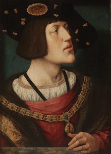 Portrait of Charles V of Spain (1500-1558), 1519. Artist: Orley, Bernaert, van (1488-1541)