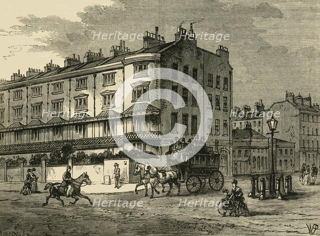 'Connaught Place', c1876. Creator: Unknown.