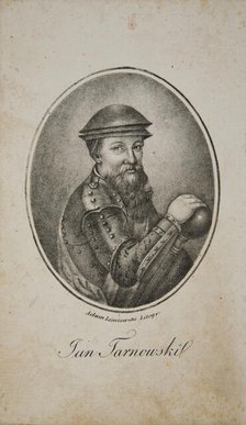 Portrait of the Grand Crown Hetman Jan Amor Tarnowski (1488-1561), c. 1830. Creator: Lesniewski, Adam (active 1828-1850).