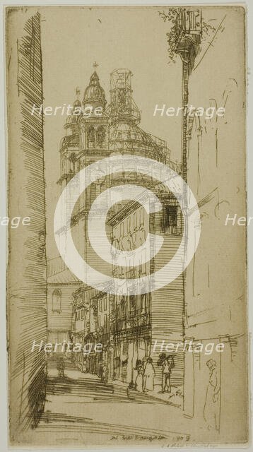 The Salute, 1909. Creator: Donald Shaw MacLaughlan.