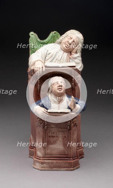 The Vicar and Moses, England, 1780/90. Creator: Ralph Wood the Younger.