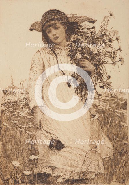 Meadowsweet, c.1889. Creator: Lionel Percy Smythe.