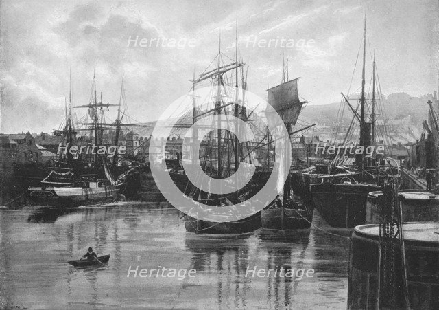 'The Docks, Whitehaven', c1896. Artist: Poulton & Co.