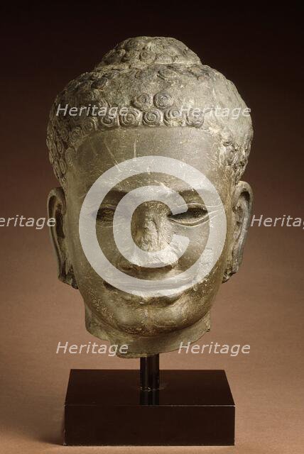 Head of Buddha Shakyamuni, 11th century. Creator: Unknown.