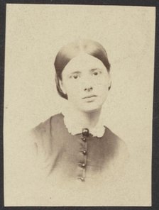 Portrait of a Woman, late 19th century. Creator: Unknown.