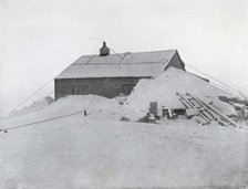 'The Hut at Cape Adare', c1911, (1913). Artist: G Murray Levick.