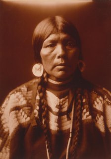 The wife of Ow High, c1905. Creator: Edward Sheriff Curtis.