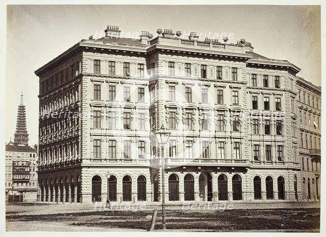 Kolowrat-Ring No. 14, Zinshaus des Herrn S. Lippmann, 1860s. Creator: Unknown.