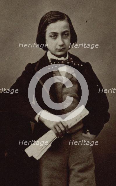 Portrait of the violinist and composer Henri Ketten (1848-1883). Creator: Nadar, Gaspard-Félix (1820-1910).
