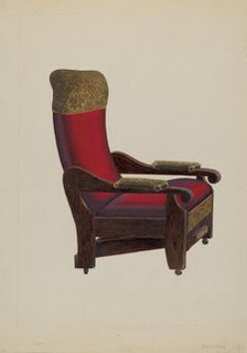 Chair, c. 1938. Creator: Clyde L. Cheney.