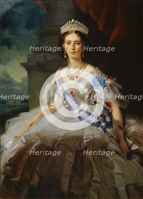 'Portrait of Princess Tatiana Yusupova', 1858. Artist: Franz Xaver Winterhalter
