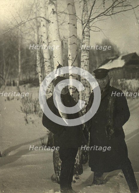 Koos with the "Catch", 1926. Creator: Unknown.